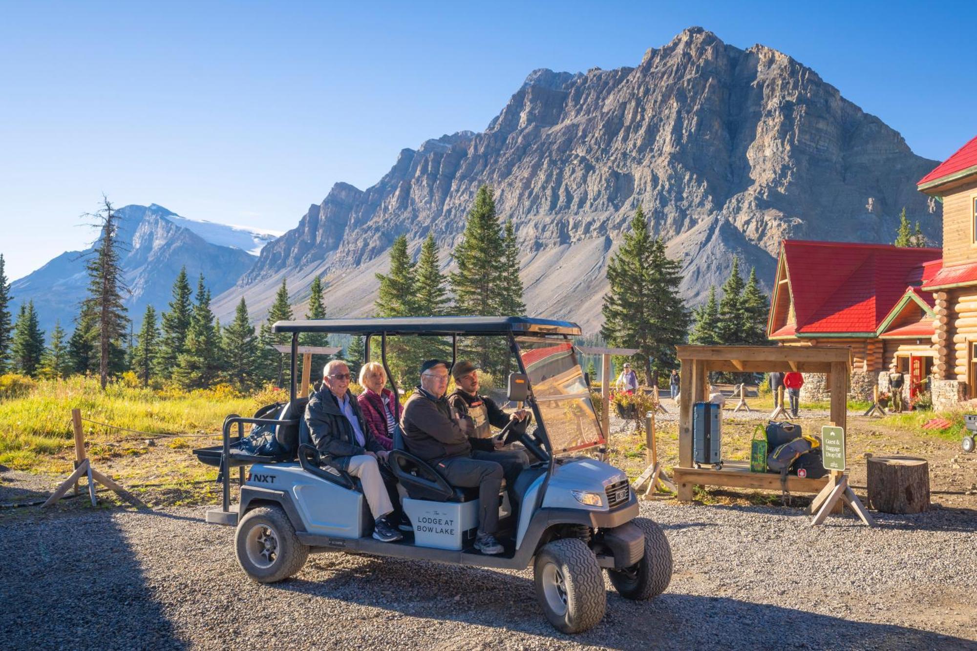 The Lodge At Bow Lake 레이크루이스 외부 사진