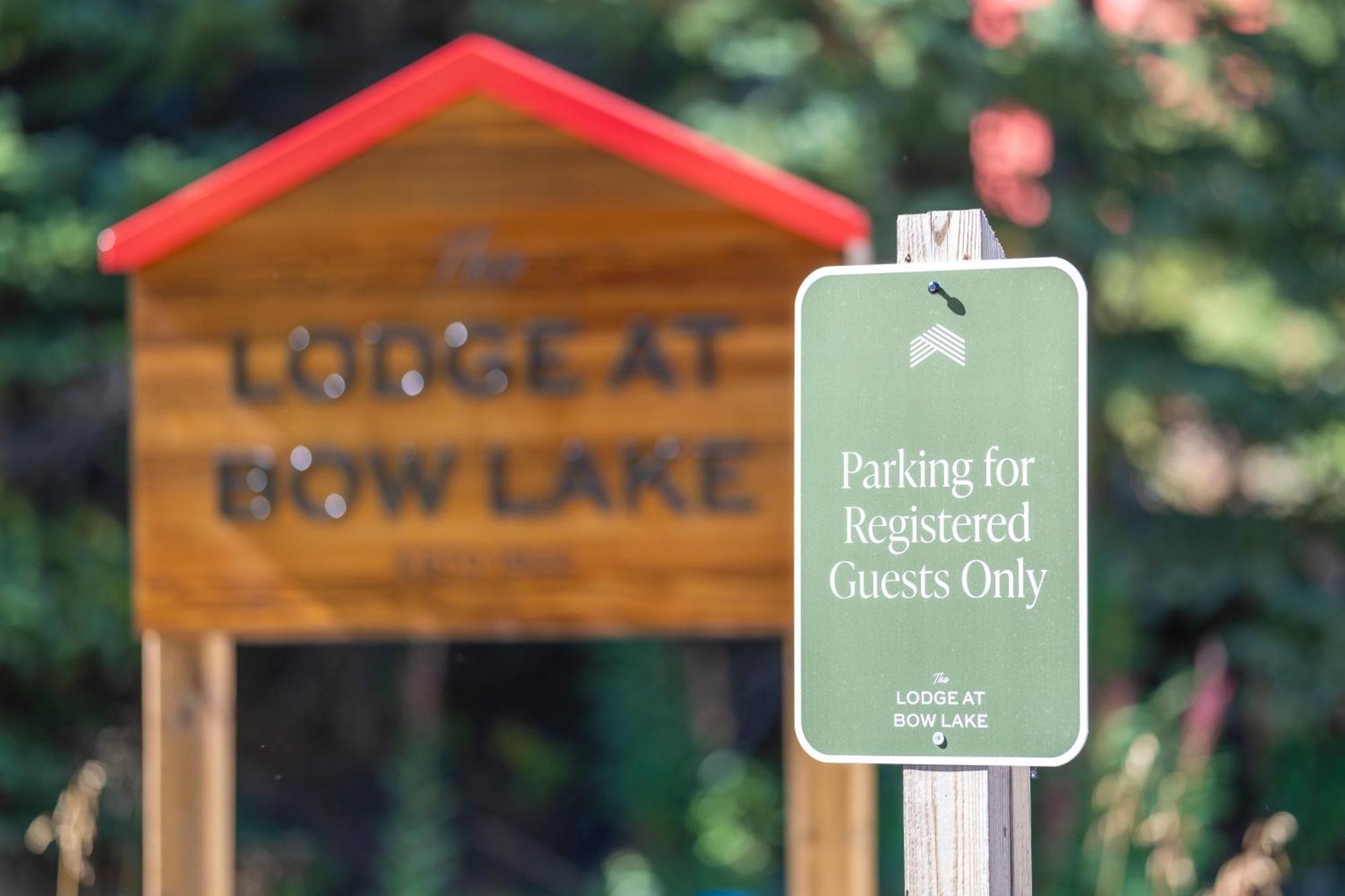 The Lodge At Bow Lake 레이크루이스 외부 사진