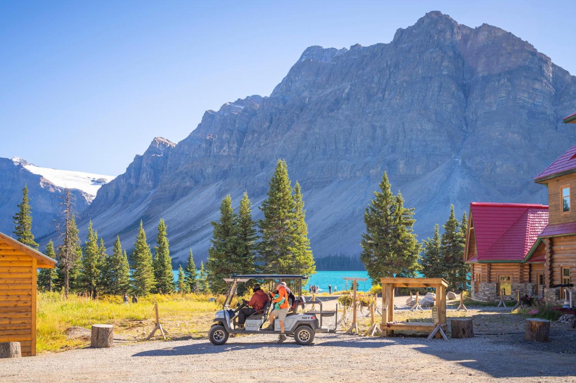 The Lodge At Bow Lake 레이크루이스 외부 사진
