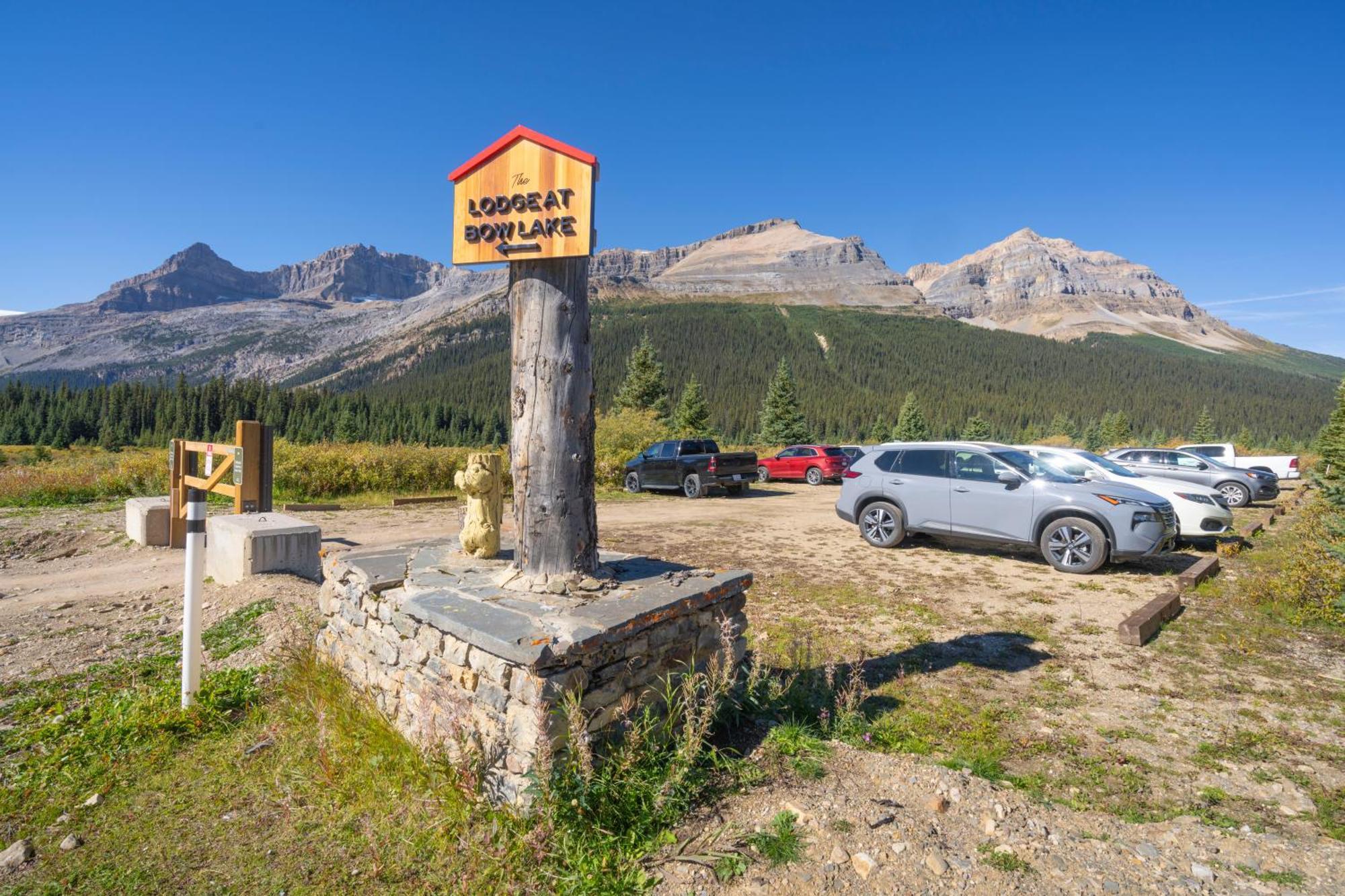 The Lodge At Bow Lake 레이크루이스 외부 사진