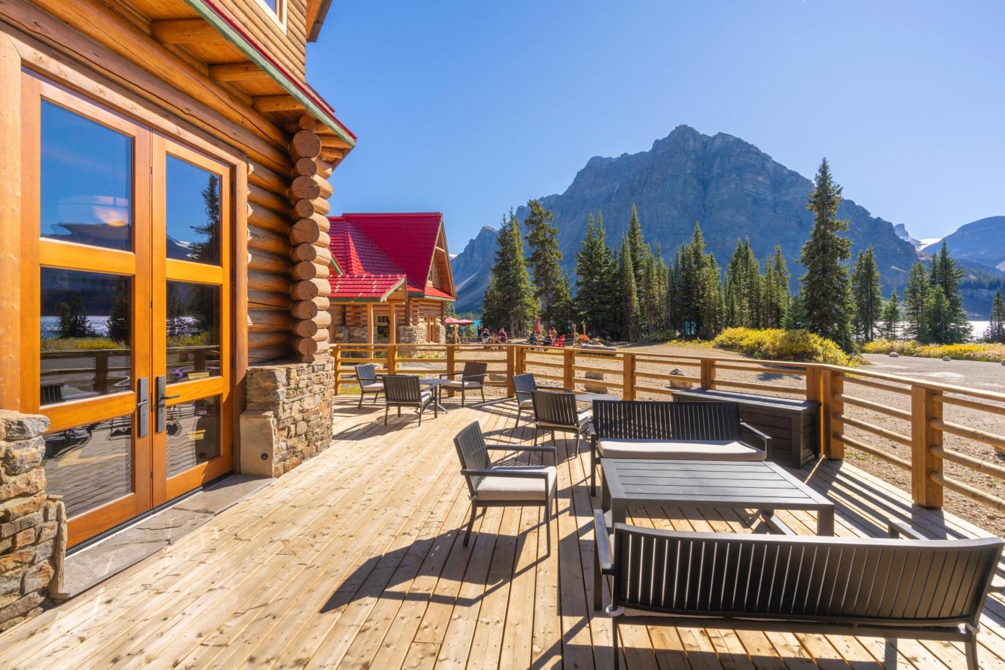 The Lodge At Bow Lake 레이크루이스 외부 사진