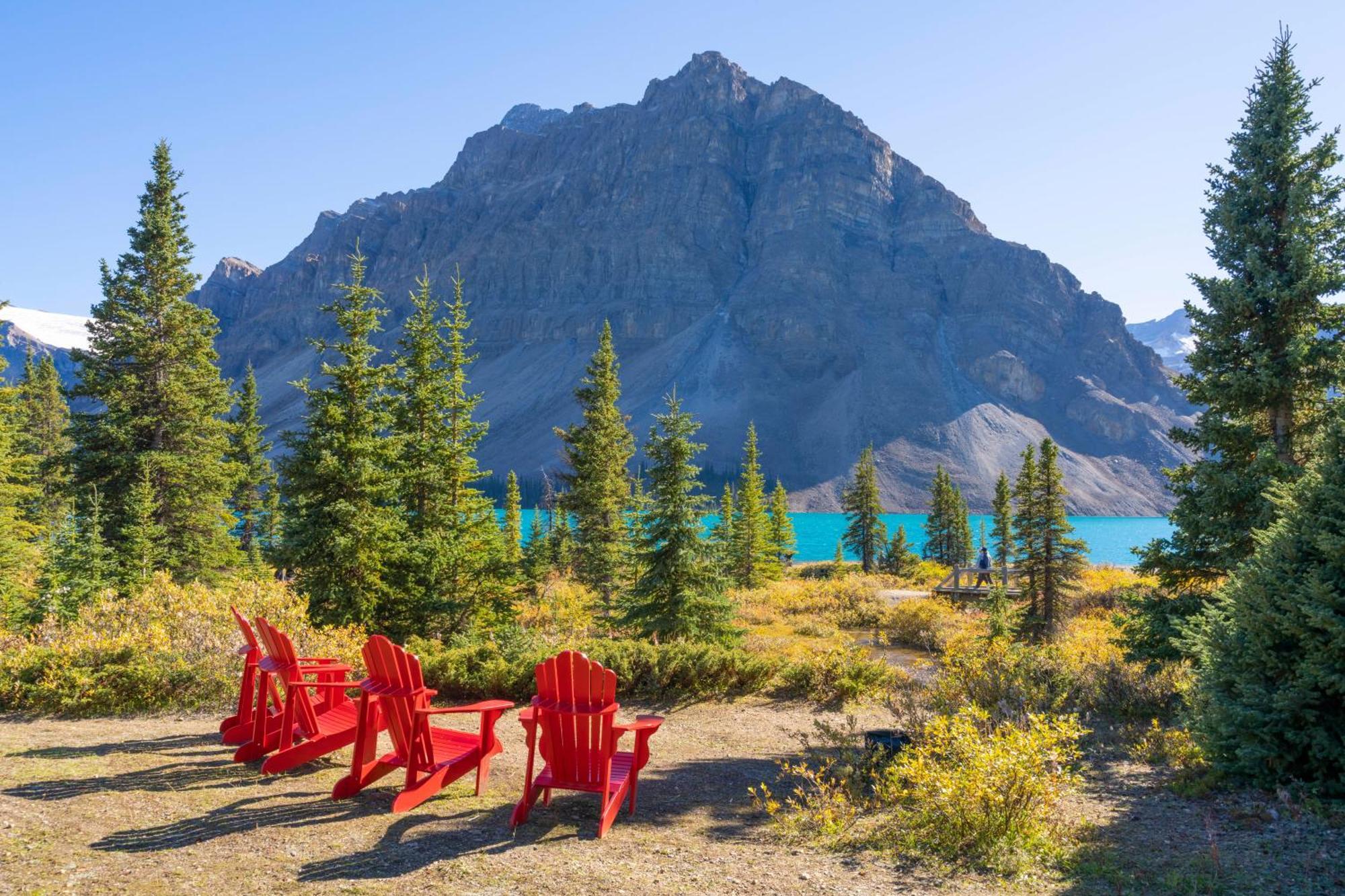 The Lodge At Bow Lake 레이크루이스 외부 사진